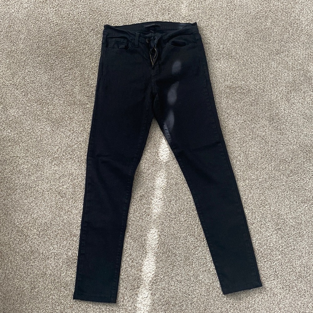 Black high rise skinny jean